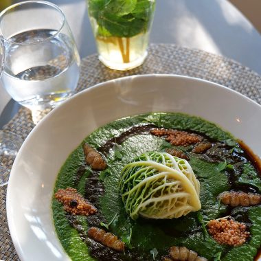 La table de l'abbaye - Caillette au chou vert & lard de Colonatta - mars 2026 La table de l'abbaye - Caillette au chou vert & lard de Colonatta - mars 2026