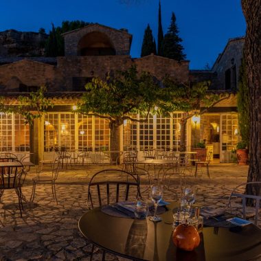 Terrasse du restaurent de nuit