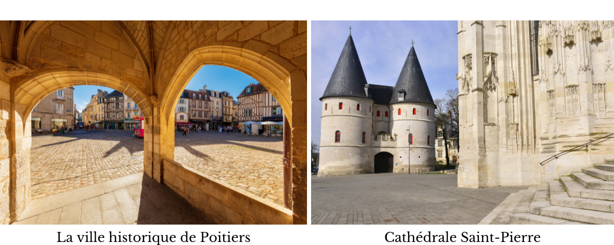 la ville historique de Poitiers