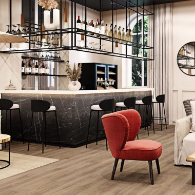 Bar - Caserne Briançon - Photo virtuelle