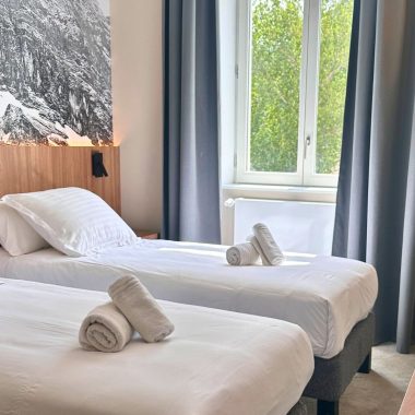 Chambre twins témoin - Caserne Briançon