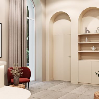 G Spa - salon - Caserne Briançon - Photo virtuelle