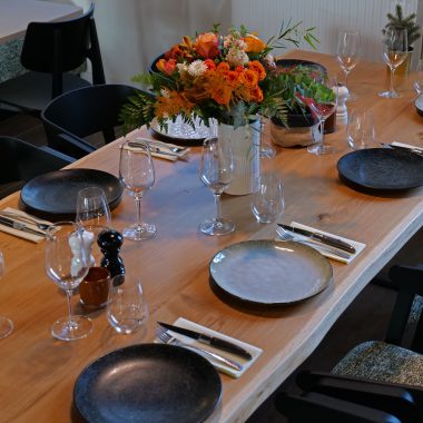 Restaurant-table1-min Restaurant Le Bastion garrigae 4 étoiles hôtel Caserne de Briançon